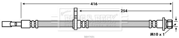 Brake Hose (BBH7601)