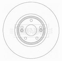 Brake Disc (BBD4438)