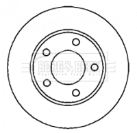 Brake Disc (BBD4287)
