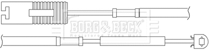Warning Contact, brake pad wear (BWL3073)