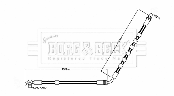 Brake Hose (BBH8852)