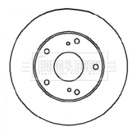 Brake Disc (BBD4331)