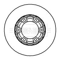 Brake Disc (BBD5098)