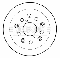 Brake Disc (BBD5775S)