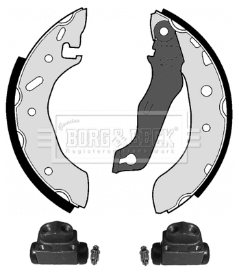 Brake Shoe Set (BBS1018K)