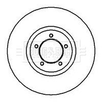 Brake Disc (BBD4665)