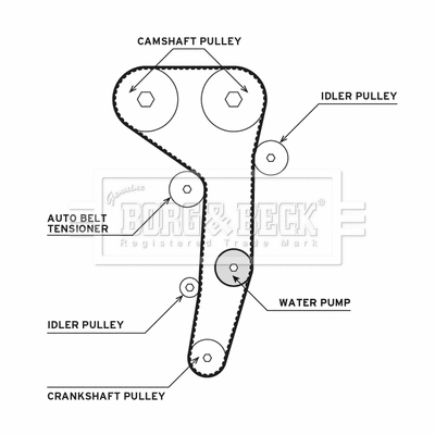Water Pump & Timing Belt Kit (BTW1016)