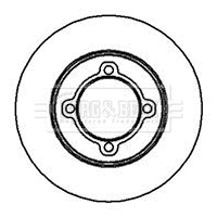 Brake Disc (BBD4823)