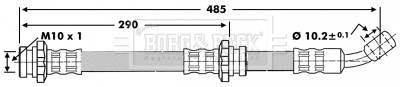Brake Hose (BBH6674)