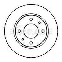 Brake Disc (BBD4991)