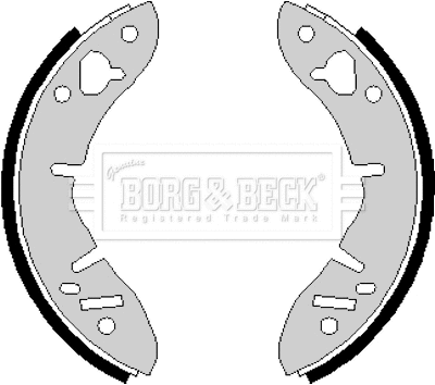 Brake Shoe Set (BBS6155)