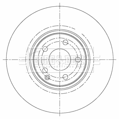 Brake Disc (BBD6083S)