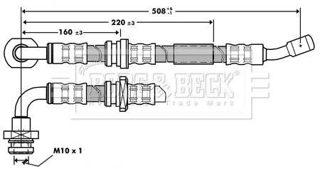 Brake Hose (BBH7211)