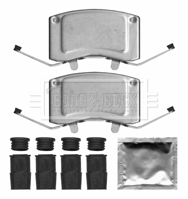 Accessory Kit, disc brake pad (BBK1669)