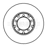 Brake Disc (BBD4824)
