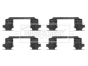 Accessory Kit, disc brake pad (BBK1282)