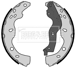 Brake Shoe Set (BBS6377)