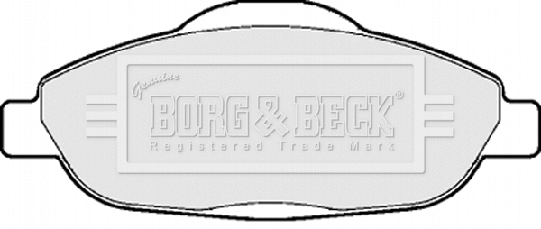 Brake Pad Set, disc brake (BBP2065)