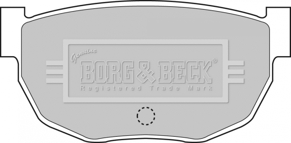 Brake Pad Set, disc brake (BBP1046)