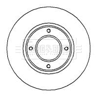 Brake Disc (BBD4893)