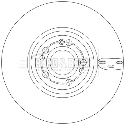 Brake Disc (BBD6258S)
