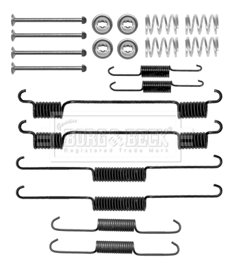 Accessory Kit, brake shoes (BBK6224)
