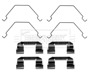 Accessory Kit, disc brake pad (BBK1470)