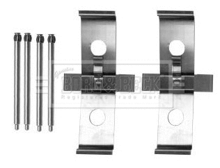 Accessory Kit, disc brake pad (BBK1279)