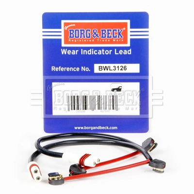 Warning Contact, brake pad wear