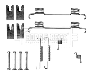 Accessory Kit, parking brake shoes (BBK6312)