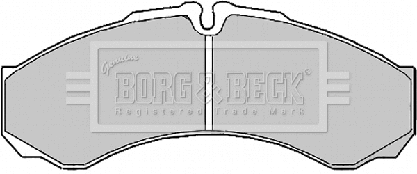 Brake Pad Set, disc brake (BBP2195)