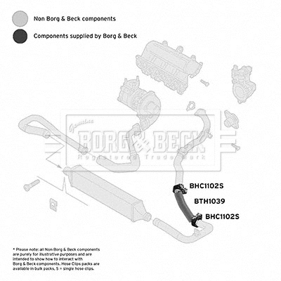 Charge Air Hose (BTH1039)