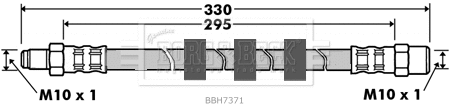 Brake Hose (BBH7371)