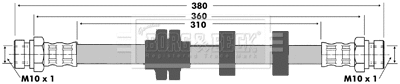 Brake Hose (BBH7372)