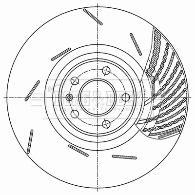 Brake Disc (BBD6199S)
