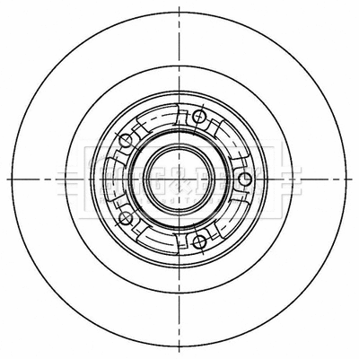 Brake Disc (BBD6167S)