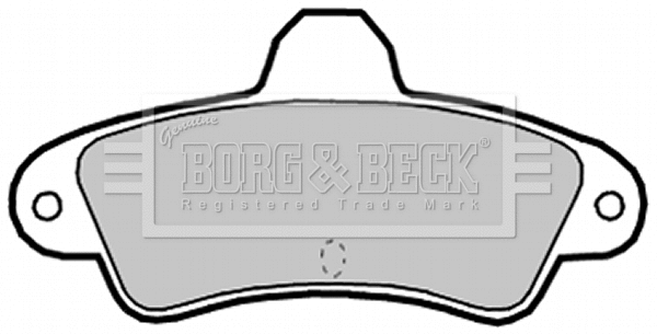 Brake Pad Set, disc brake (BBP2128)