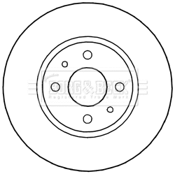 Brake Disc (BBD5242)