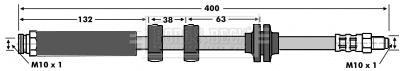 Brake Hose (BBH6647)
