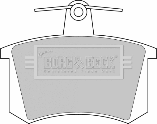 Brake Pad Set, disc brake (BBP1503)