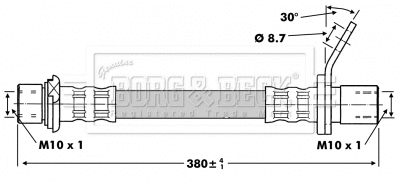 Brake Hose (BBH6751)