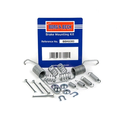 Accessory Kit, brake shoes (BBK6353)