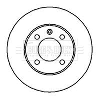Brake Disc (BBD4174)