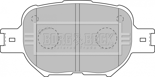 Brake Pad Set, disc brake (BBP1767)