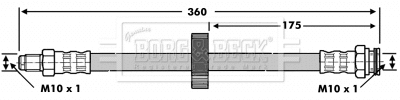 Brake Hose (BBH6775)