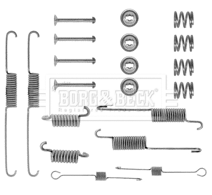 Accessory Kit, brake shoes (BBK6024)