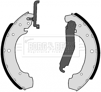 Brake Shoe Set (BBS6181)