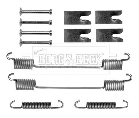 Accessory Kit, brake shoes (BBK6176)