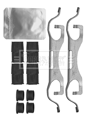 Accessory Kit, disc brake pad (BBK1590)
