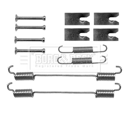 Accessory Kit, brake shoes (BBK6165)